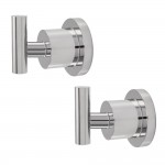 Kingston Brass Robe Hook, Polished Chrome