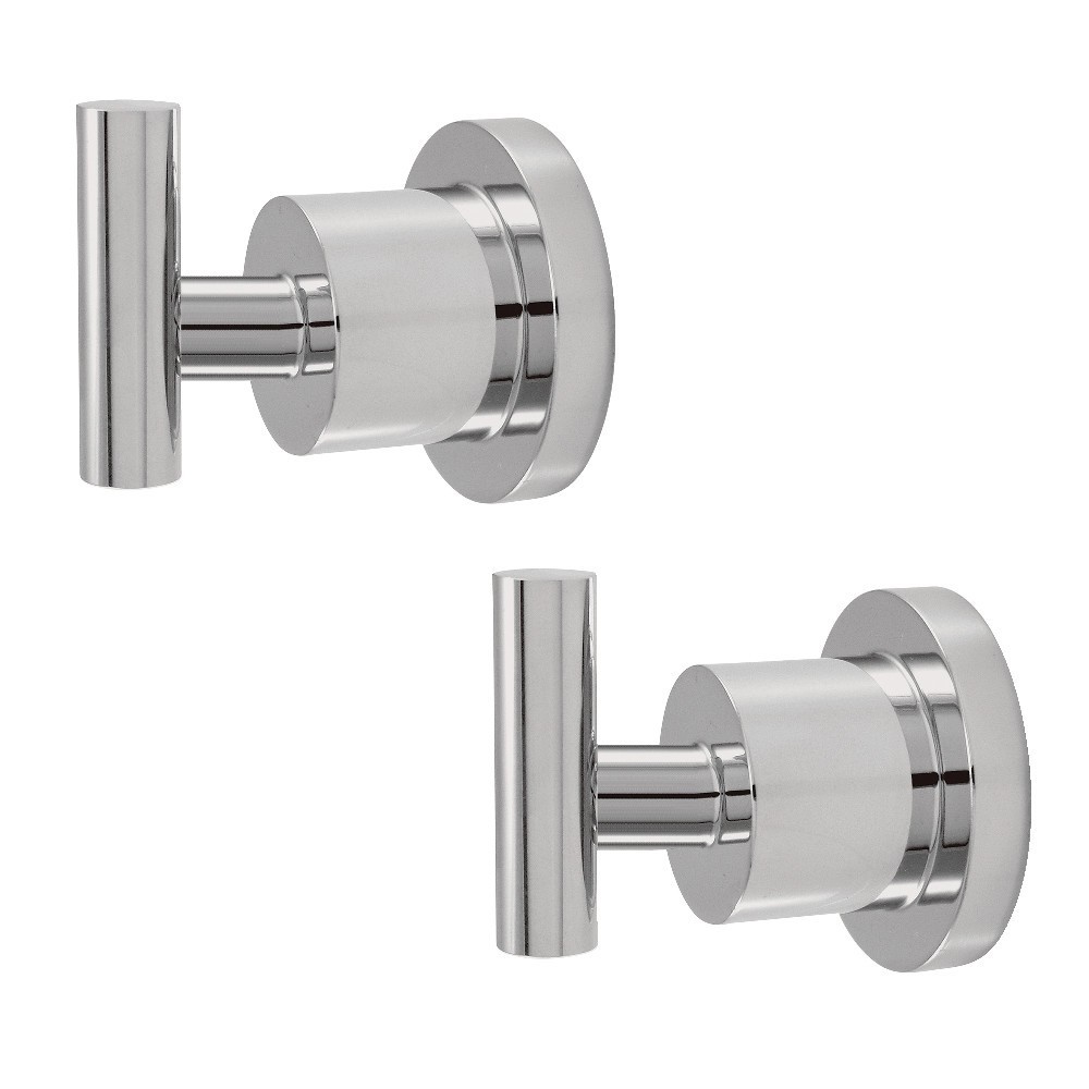 Kingston Brass Robe Hook, Polished Chrome Kingston Brass Robe Hook, Polished Chrome