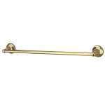 Kingston Brass Metropolitan 24" Towel Bar, Polished Brass