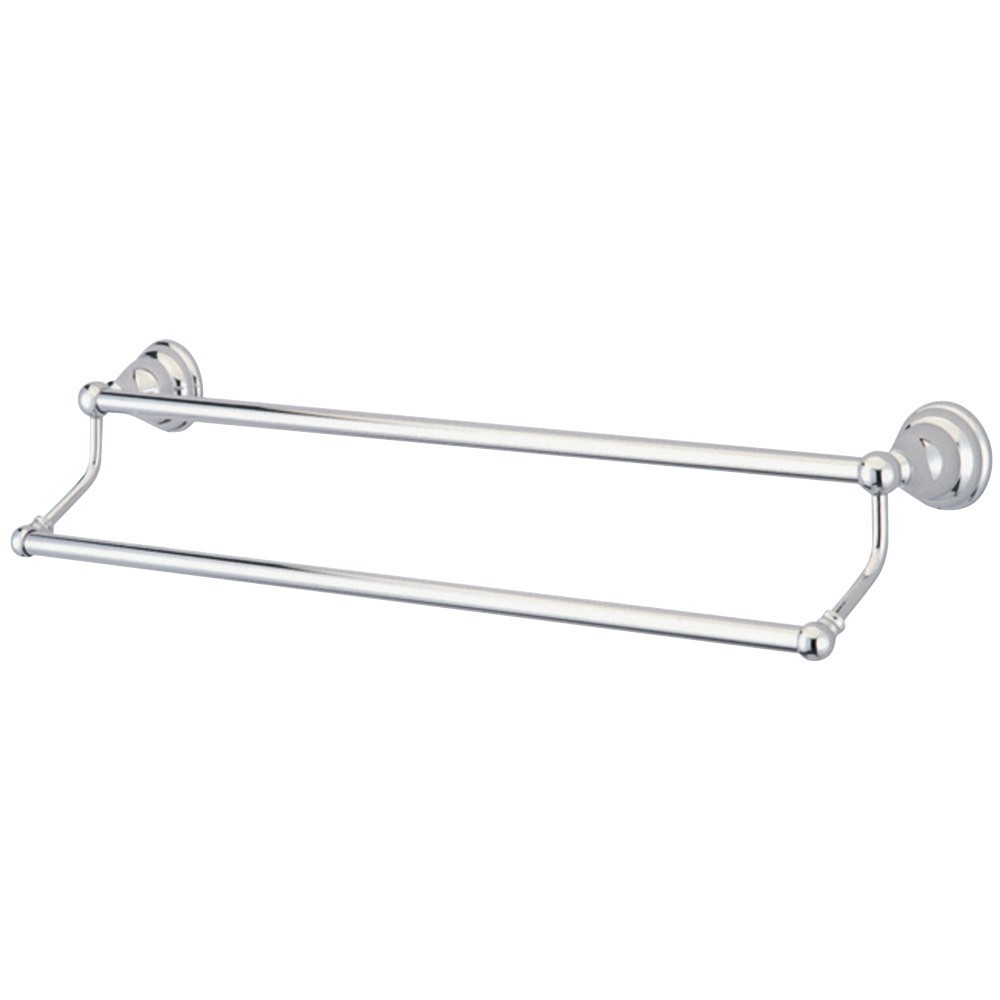 Kingston Brass Royale 18-Inch Dual Towel Bar, Polished Chrome