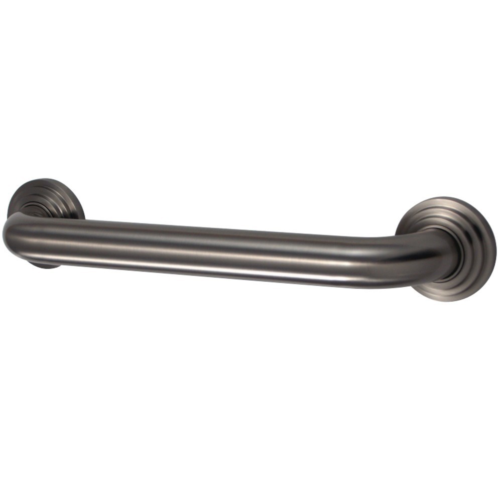 Kingston Brass Milano 24-Inch X 1-1/4-Inch OD Grab Bar, Brushed Nickel