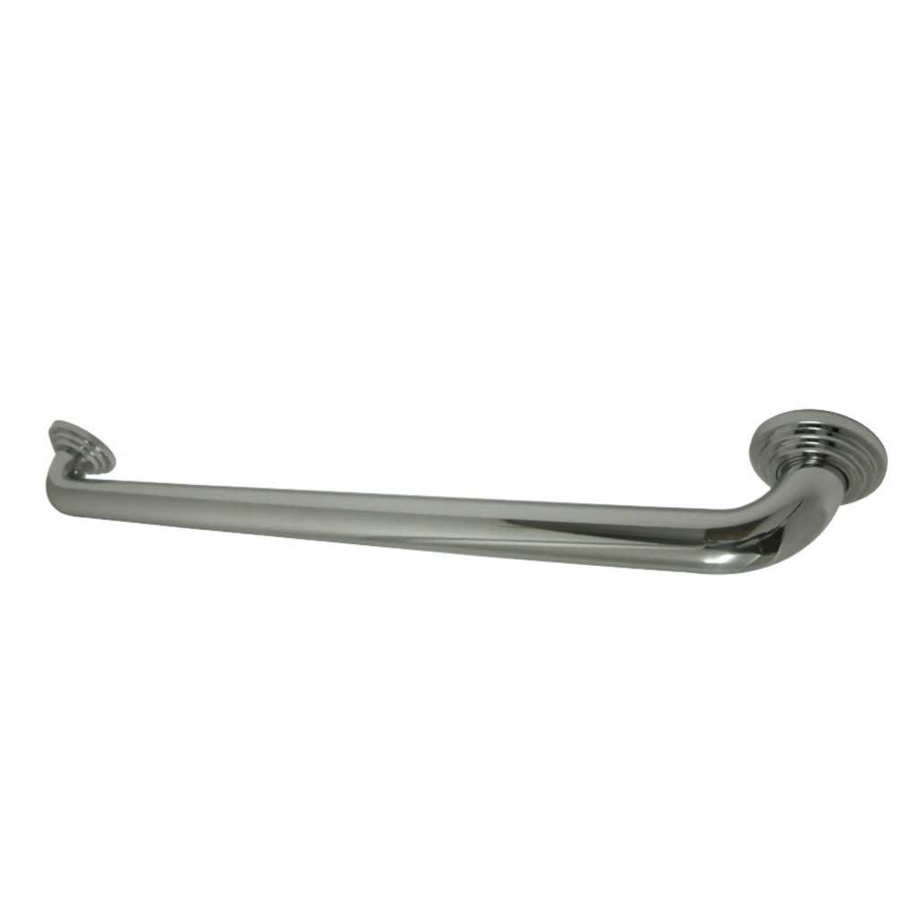 Kingston Brass Milano 24-Inch X 1-1/4-Inch OD Grab Bar, Polished Chrome