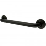 Kingston Brass Restoration 16-Inch Decorative 1-1/4-Inch OD Grab Bar, Oil Rubbed Bronze