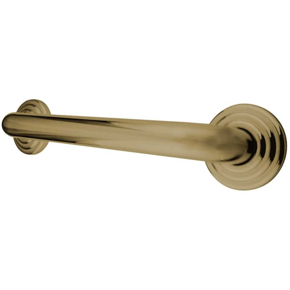 Kingston Brass Restoration 36-Inch X 1-1/4-Inch OD Grab Bar, Polished Brass