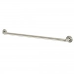 Kingston Brass Restoration 36-Inch X 1-1/4-Inch OD Grab Bar, Polished Nickel