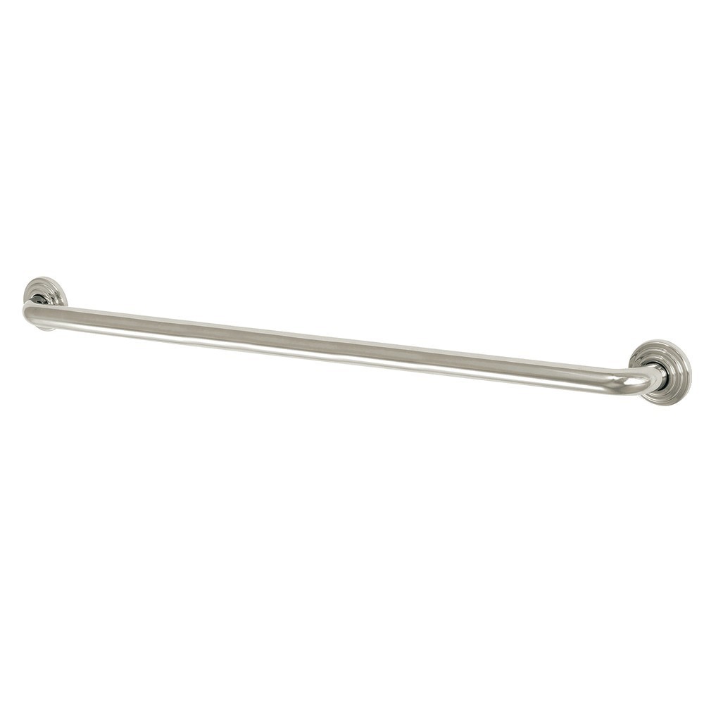 Kingston Brass Restoration 36-Inch X 1-1/4-Inch OD Grab Bar, Polished Nickel Kingston Brass Restoration 36-Inch X 1-1/4-Inch OD Grab Bar, Polished Nickel