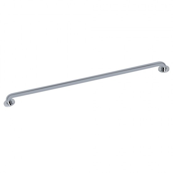 Kingston Brass Meridian 42" X 1-1/4" O.D Decorative ADA Grab Bar, Polished Chrome