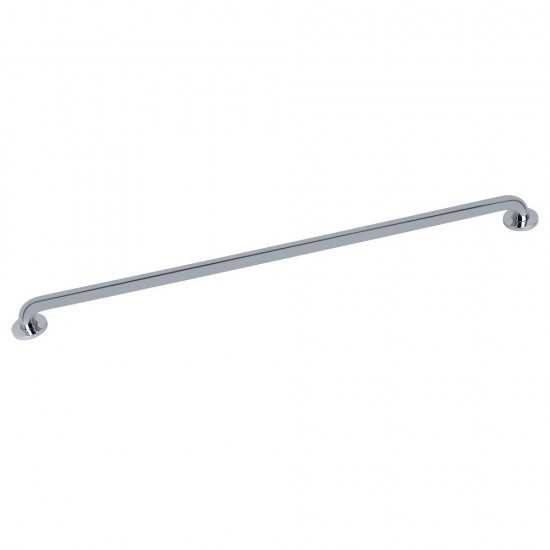 Kingston Brass Meridian 42" X 1-1/4" O.D Decorative ADA Grab Bar, Polished Chrome