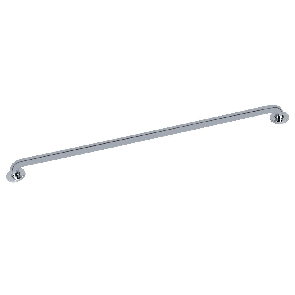 Kingston Brass Meridian 42" X 1-1/4" O.D Decorative ADA Grab Bar, Polished Chrome