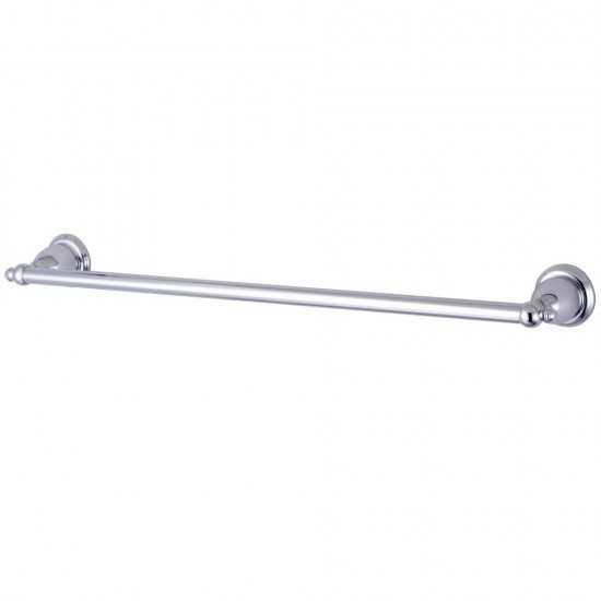 Kingston Brass English Vintage 24" Towel Bar, Polished Chrome