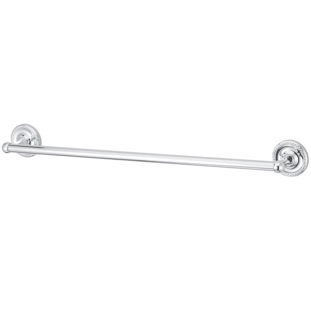 Kingston Brass Laurel 24" Towel Bar, Polished Chrome