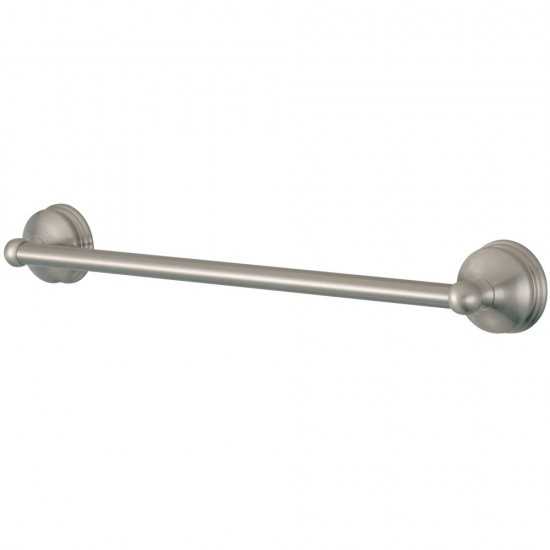 Kingston Brass Vintage 18" Towel Bar, Brushed Nickel