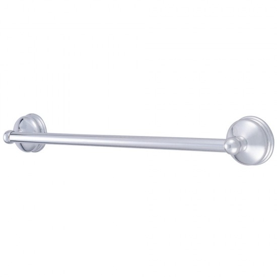 Kingston Brass Vintage 18" Towel Bar, Polished Chrome