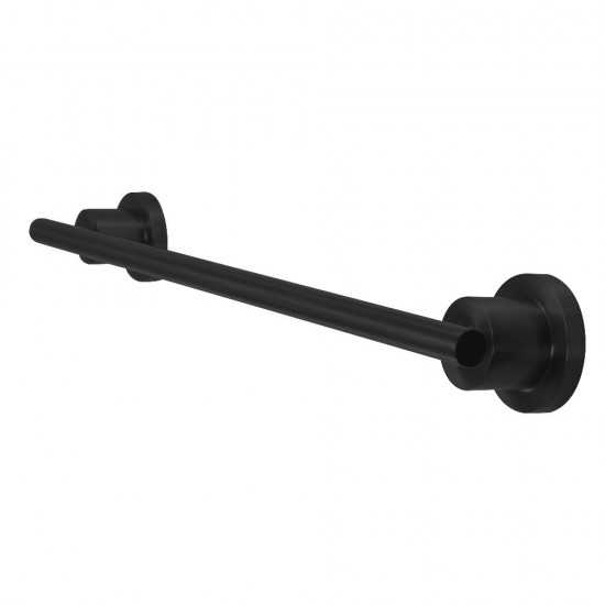 Kingston Brass Concord 24-Inch Towel Bar, Matte Black