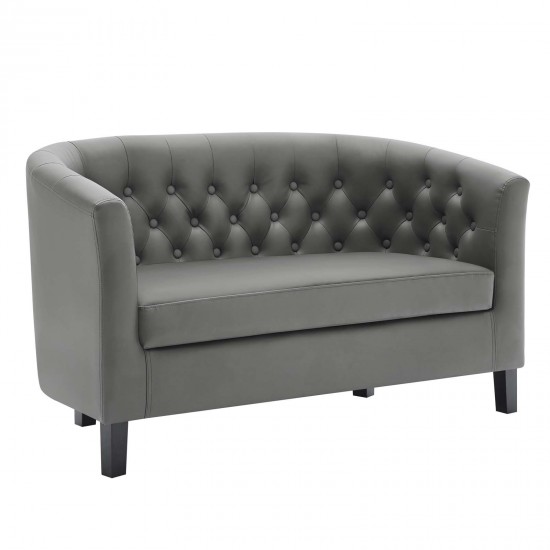 Prospect Upholstered Vinyl Loveseat