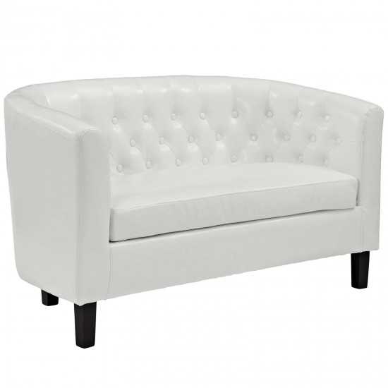 Prospect Upholstered Vinyl Loveseat