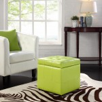 Volt Storage Upholstered Vinyl Ottoman