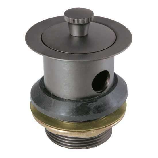 Kingston Brass Brass Lift and Lock Extended Drain with Overflow, Oil Rubbed Bronze