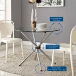 Baton Round Dining Table