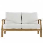 Marina Outdoor Patio Teak Loveseat
