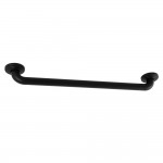 Kingston Brass  Restoration 24-Inch X 1-1/4-Inch OD Grab Bar, Matte Black