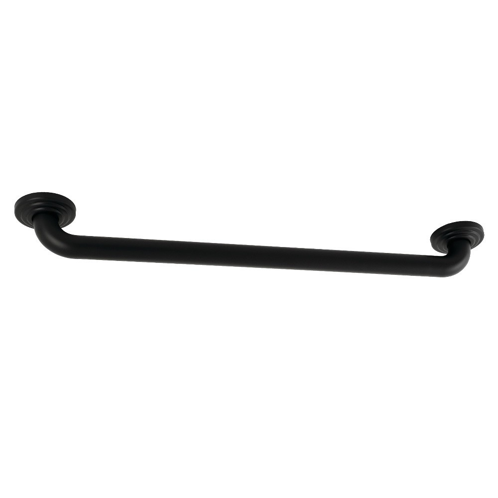 Kingston Brass Restoration 24-Inch X 1-1/4-Inch OD Grab Bar, Matte Black Kingston Brass Restoration 24-Inch X 1-1/4-Inch OD Grab Bar, Matte Black