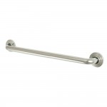 Kingston Brass Restoration 24-Inch X 1-1/4-Inch OD Grab Bar, Polished Nickel