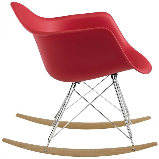 Rocker Plastic Lounge Chair