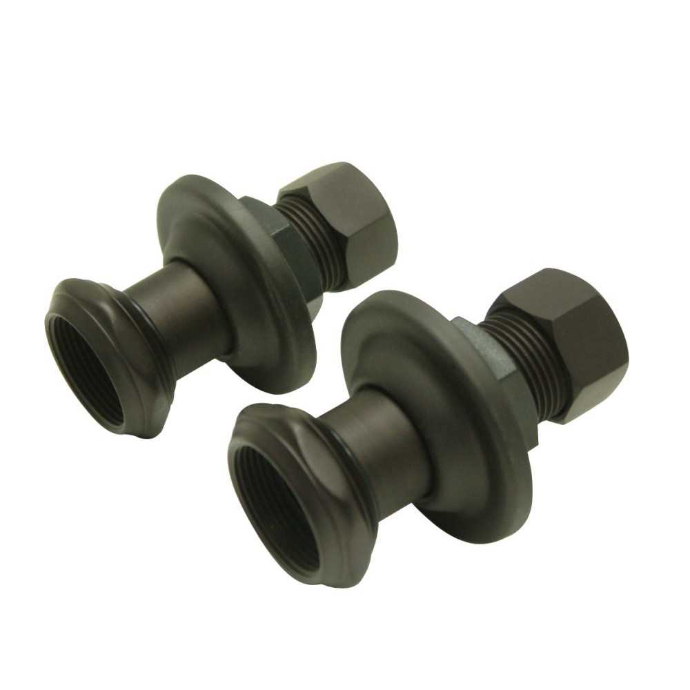Kingston Brass 1-3/4" Wall Union Extension, Oil Rubbed Bronze
