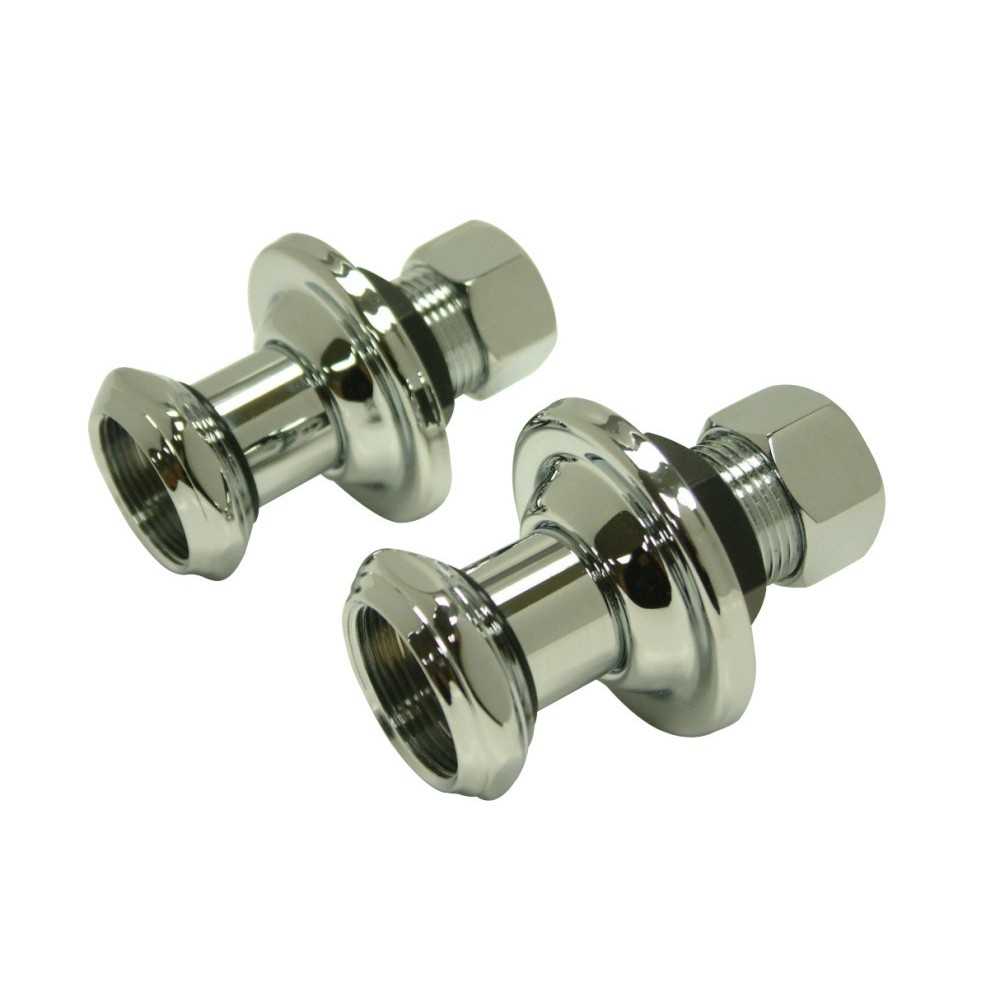 Kingston Brass 1-3/4" Wall Union Extension, Polished Chrome