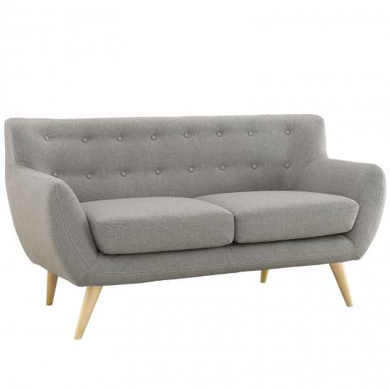 Remark Upholstered Fabric Loveseat