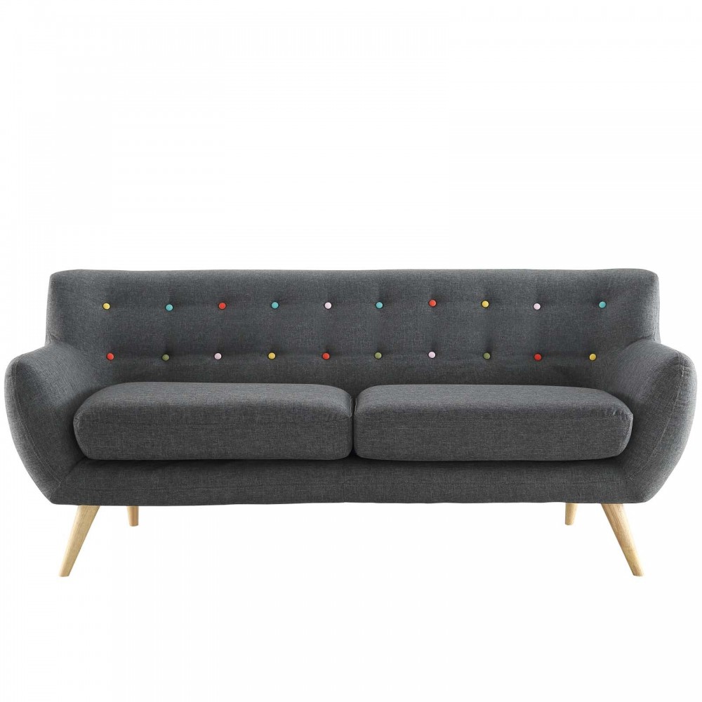 Remark Upholstered Fabric Sofa