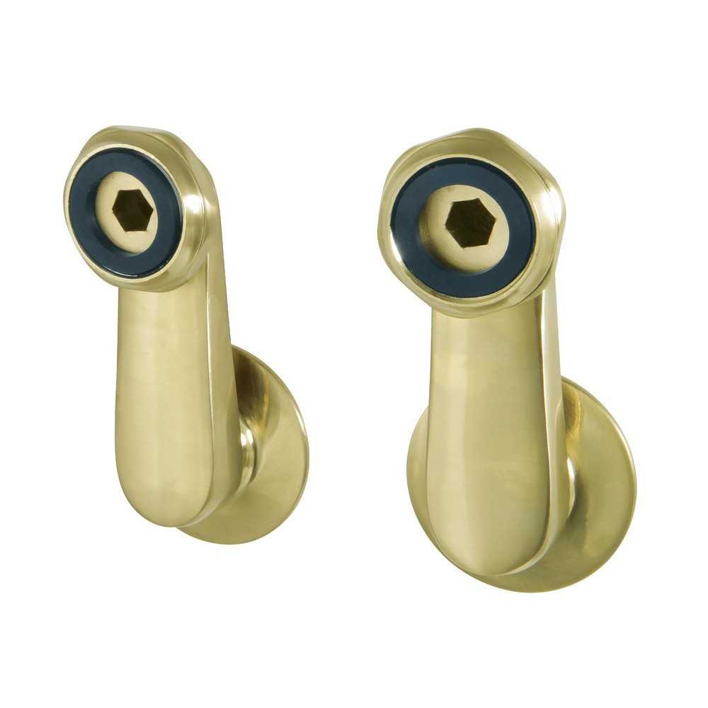 Aqua Vintage Swivel Elbows for Tub Faucet, Brushed Brass