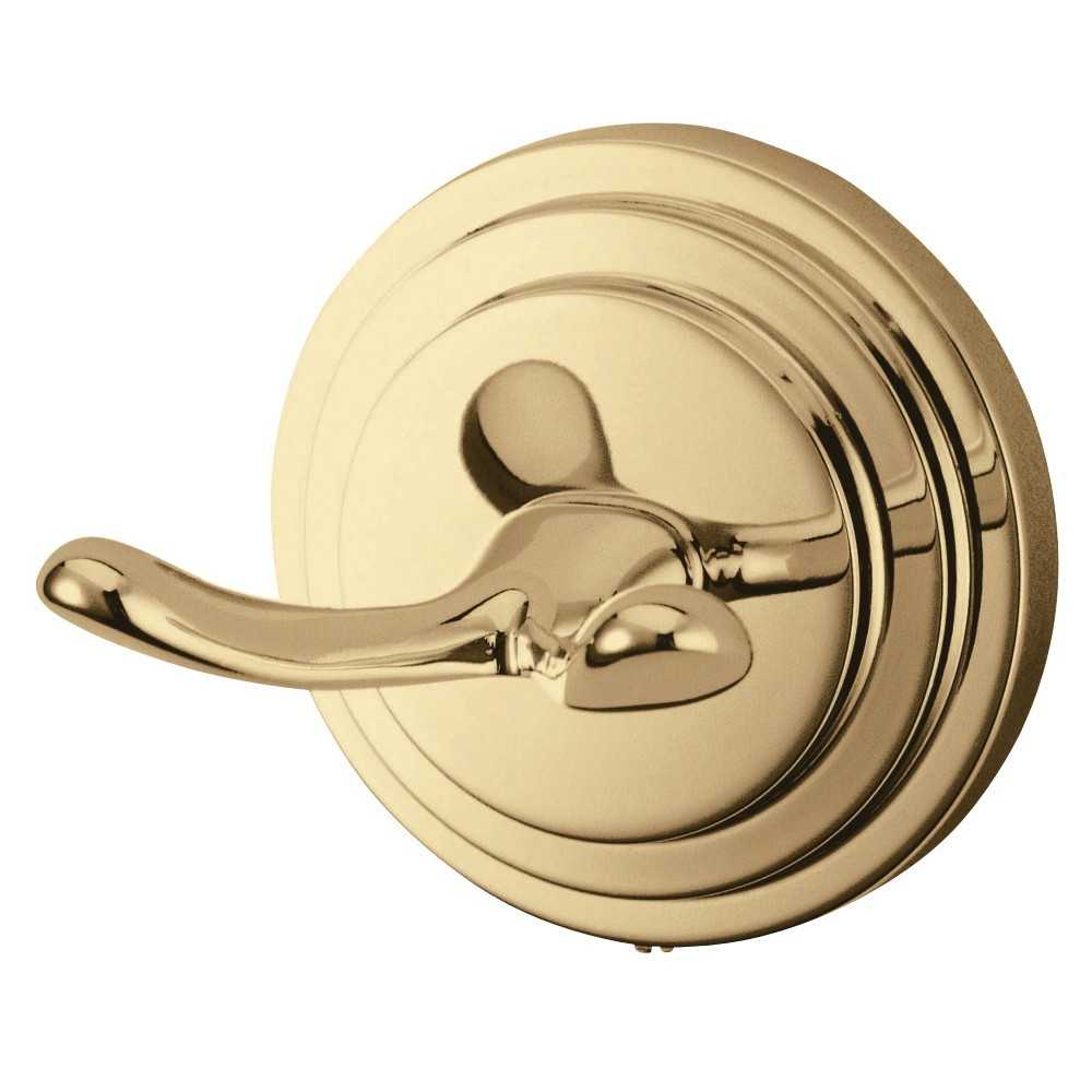 Kingston Brass Milano Robe Hook, Polished Brass Kingston Brass Milano Robe Hook, Polished Brass