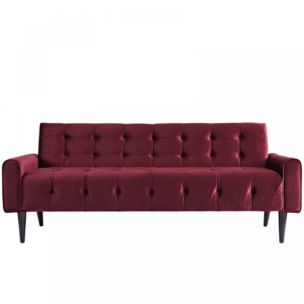 Delve Performance Velvet Sofa