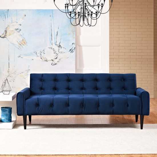 Delve Performance Velvet Sofa