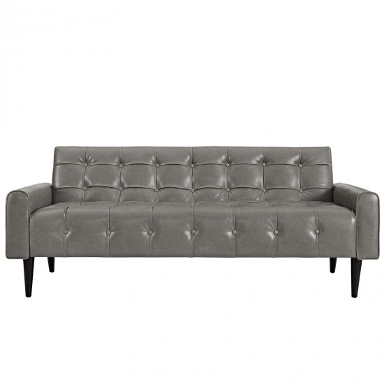 Delve Upholstered Vinyl Sofa