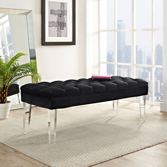 Valet Performance Velvet Bench