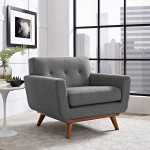 Engage Upholstered Fabric Armchair