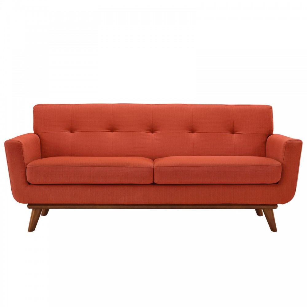 Engage Upholstered Fabric Loveseat