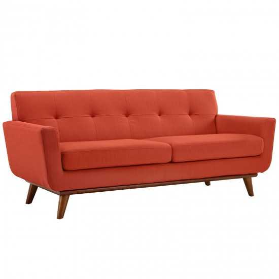 Engage Upholstered Fabric Loveseat