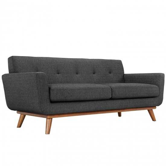 Engage Upholstered Fabric Loveseat