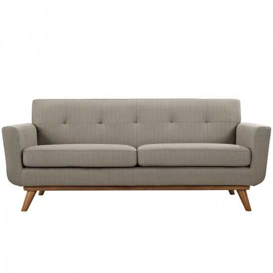 Engage Upholstered Fabric Loveseat