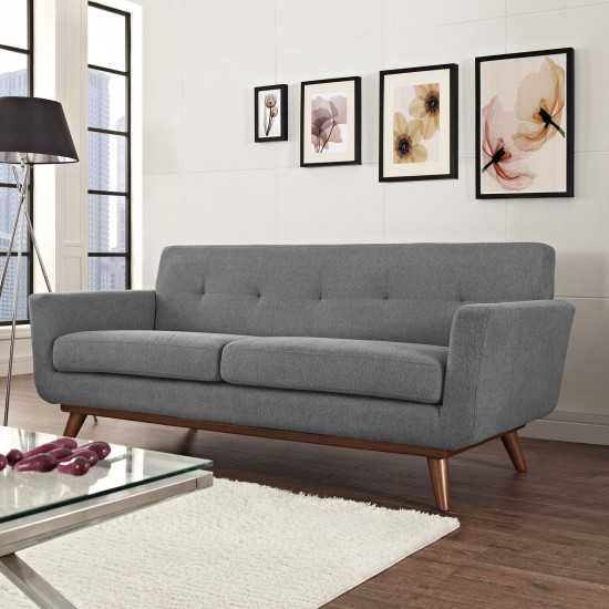 Engage Upholstered Fabric Loveseat