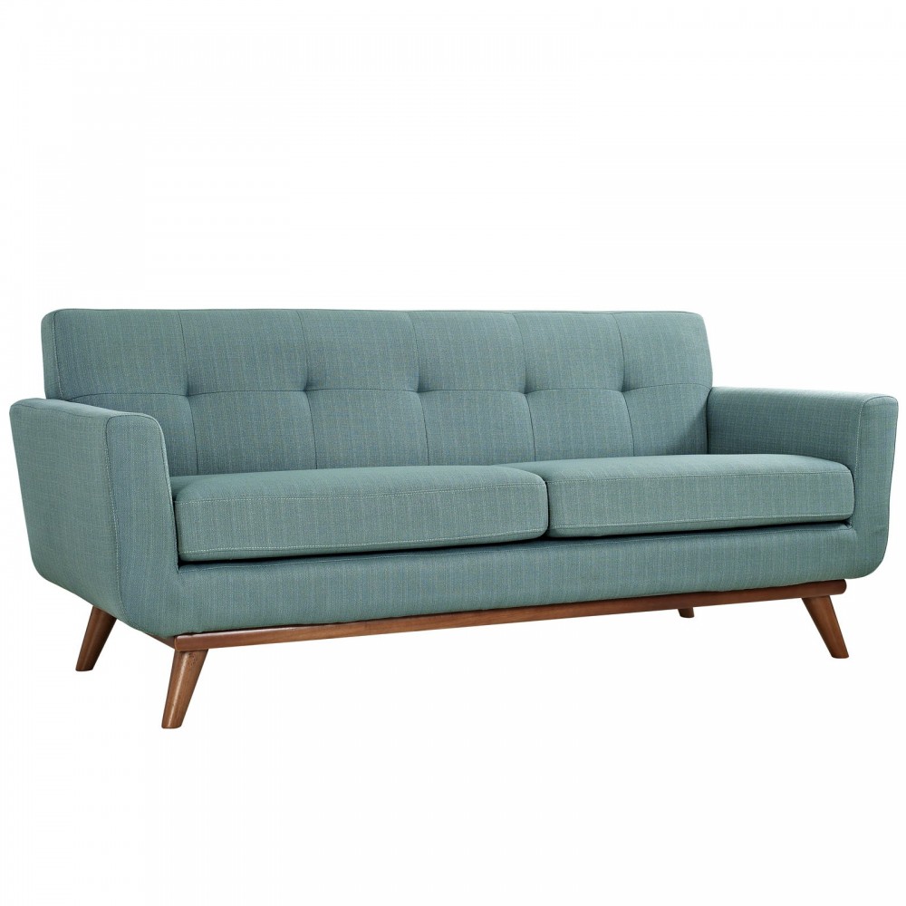 Engage Upholstered Fabric Loveseat