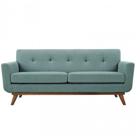 Engage Upholstered Fabric Loveseat