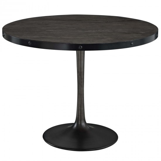 Drive 40" Round Wood Top Dining Table