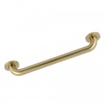 Kingston Brass Silver Sage 16-Inch X 1-1/4-Inch OD ADA Grab Bar, Brushed Brass