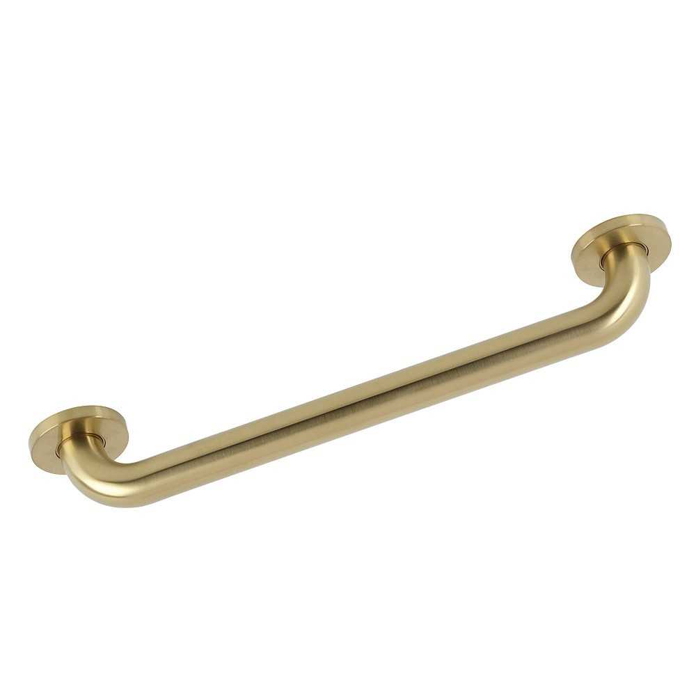 Kingston Brass Silver Sage 16-Inch X 1-1/4-Inch OD ADA Grab Bar, Brushed Brass