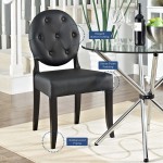 Button Dining Side Chair Set of 2